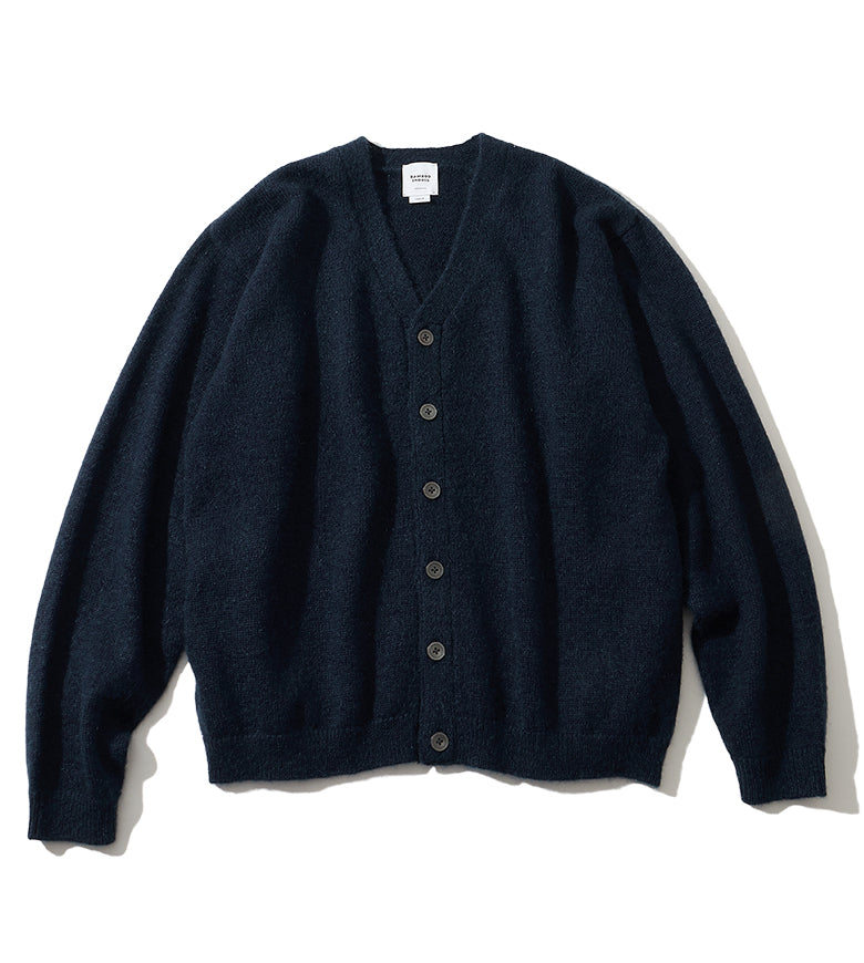 トップス BAMBOO SHOOTS INDIGO CREW NECK SWEATER BAMBOO SHOOTS INDIGO CREW NECK SWEATER