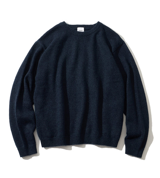 BAMBOO SHOOTS (バンブーシュート) | INDIGO CREW NECK SWEATER