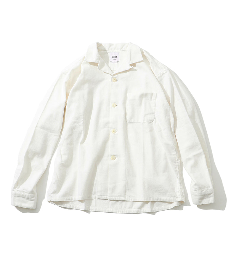 フィンガリン オンブレシャツ スリーパーネル フランネル オープン