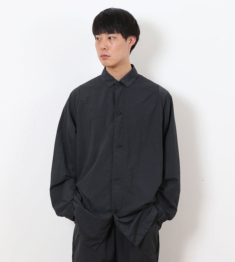 テアトラ カートリッジシャツ パッカブル P ブラック サイズ1