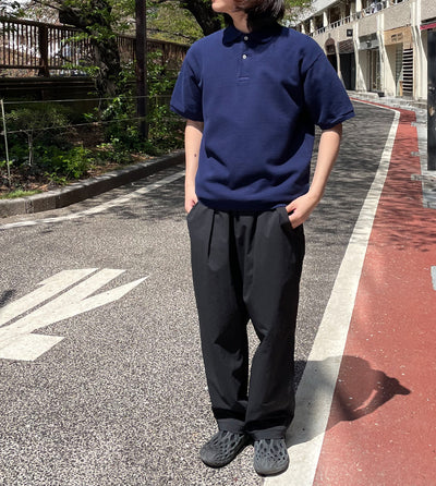 SHORT SLEEVE POLO SHIRT ショート スリーブ ポロ シャツ BAMBOO SHOOTS バンブーシュート