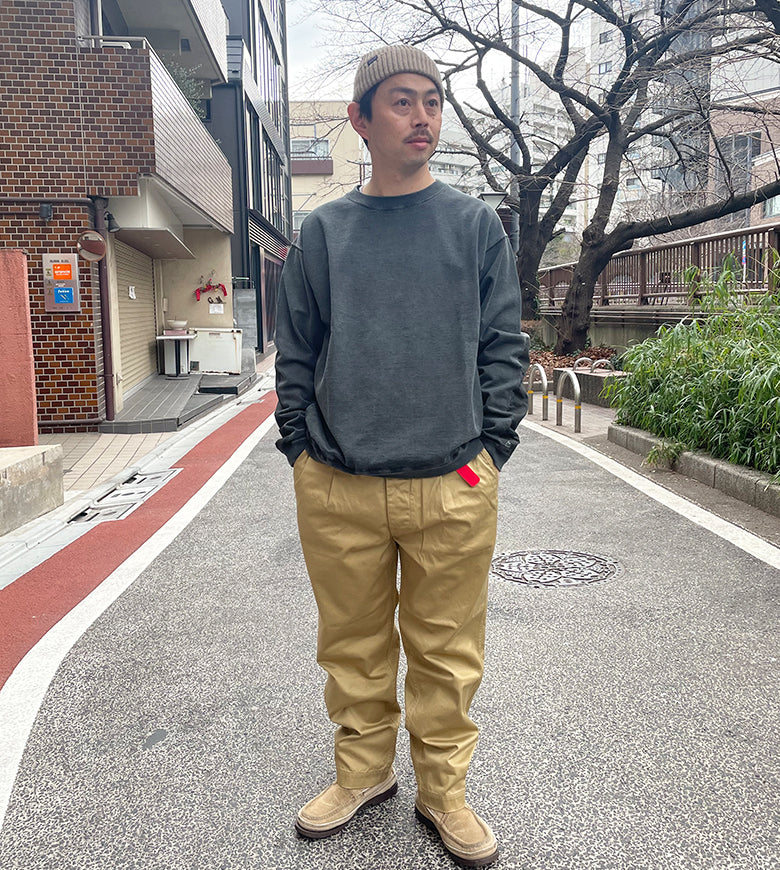 BAMBOO SHOOTS (バンブーシュート）ACTIVE CREW NECK SWEAT SHIRT / アクティブ クルー ネック スウェット  シャツ – BAMBOO SHOOTS ONLINE