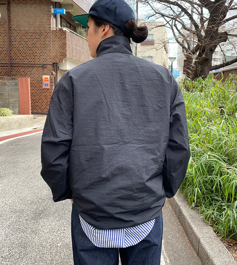 OVER DYED COACH JACKET / オーバー ダイド コーチ ジャケット