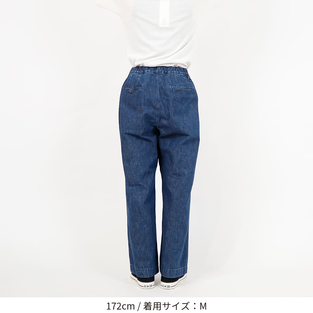 kindame カインダミ L ブーツカットデニム フリースライニング