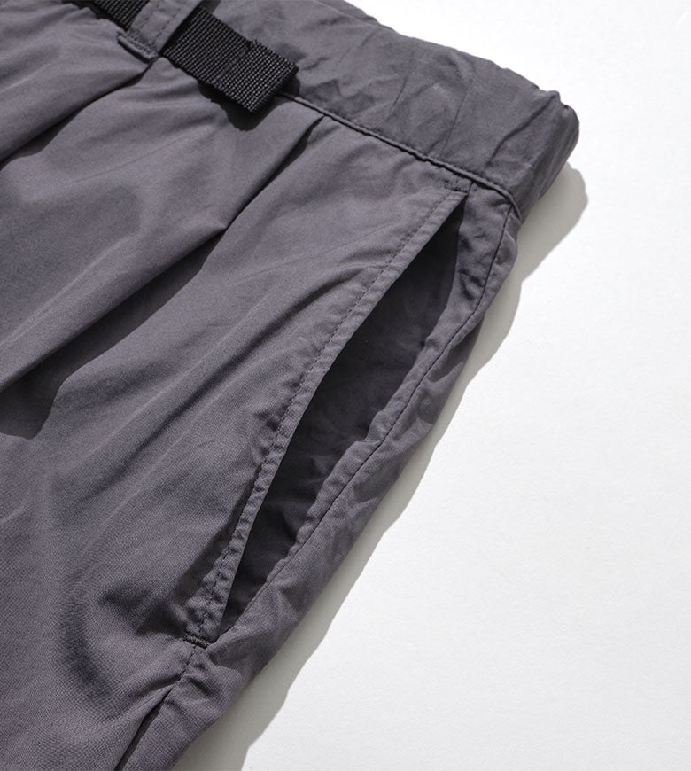 BAMBOO SHOOTS (バンブーシュート）PLEATED CLIMBING PANTS TYPE-3 CROPPED / プリーツ クライミング  パンツ タイプ3 クロップド – BAMBOO SHOOTS ONLINE