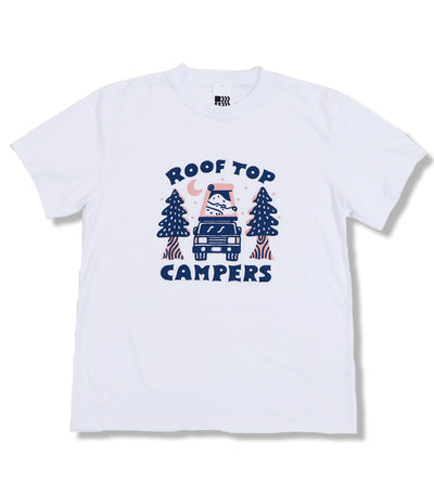 【速乾 TEE 】 "ROOF TOP CAMPERES" / バンブーシュート スーベニア  ソッカンティ  ルーフトップ キャンパーズ
