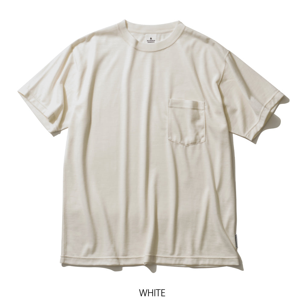 BAMBOO SHOOTS (バンブーシュート) | MERINO WOOL SHORT SLEEVE POCKET