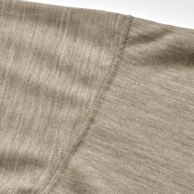 MERINO WOOL LONG SLEEVE OFF TURTLE T-SHIRT メリノウール ロングスリーブオフタートルティシャツ BAMBOO SHOOTS バンブーシュート