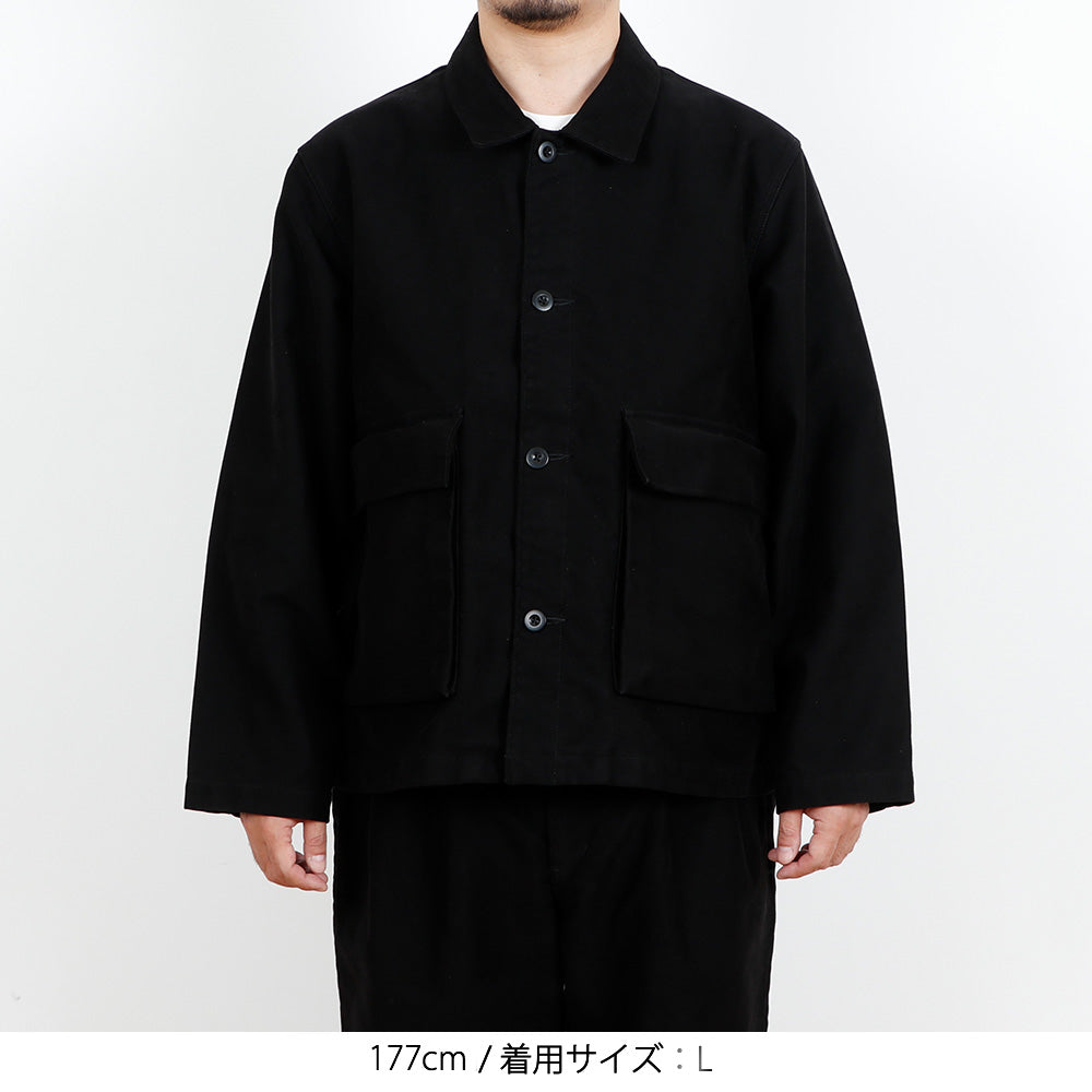 BAMBOO SHOOTS WORK JACKET-MOLESKIN