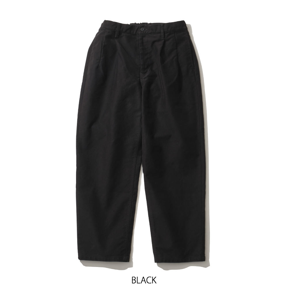 BROOKS BROTHERS / 00s タックパンツ W34 モールスキン パンツ