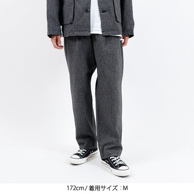 WORK PANT-TWIST YARN OX ワークパンツ ツイストヤーン is-ness イズネス BAMBOO SHOOTS バンブーシュート