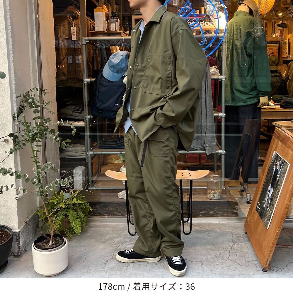 Polyester Wool Ripstop Trail Jacket - ミリタリージャケット