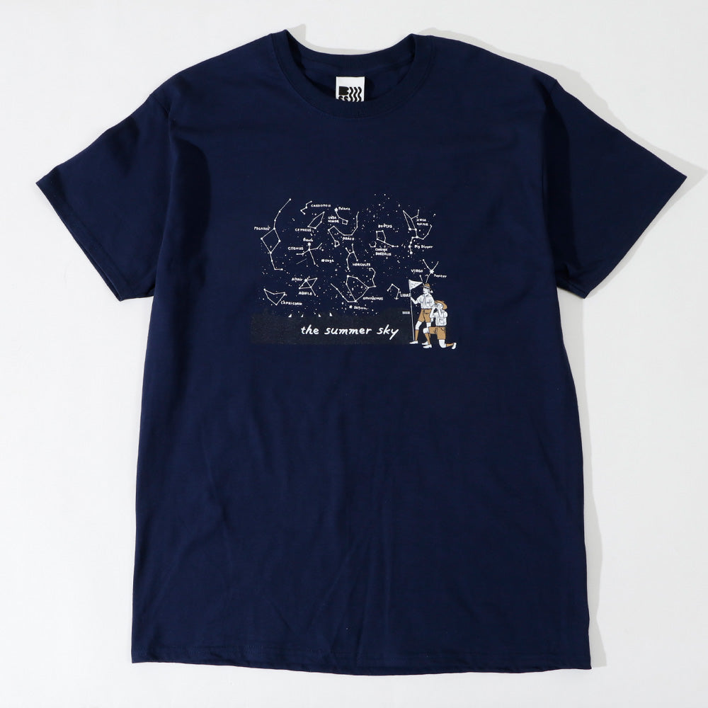 BAMBOO SHOOTS バンブーシュート "SCOUT STARGAZING" COTTON TEE プリントTシャツ