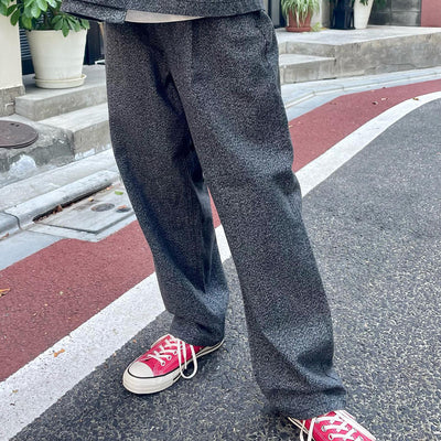 WORK PANT-TWIST YARN OX ワークパンツ ツイストヤーン is-ness イズネス BAMBOO SHOOTS バンブーシュート